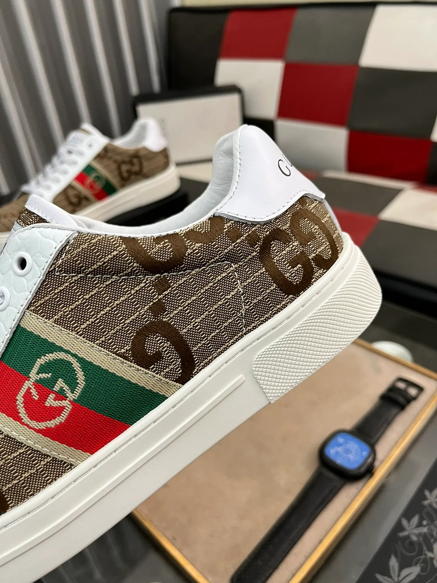 Men's men's shoes💰380⌚️⌚️" GUCCI" New official website • Same style latest • Hot style casual shoes, top brand [seduce] luxury ~ purchasing agency, top ~ quality. Products sold at the counter [Qiang] The original fabric adopts 3D printing technology ➕ Comfortable sheepskin lining, available in 38-443️⃣ colors